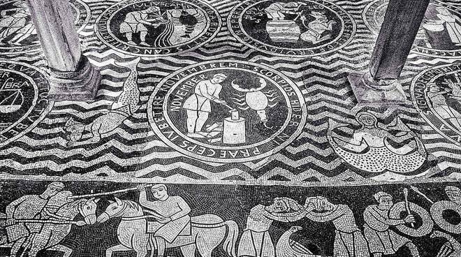 Il mosaico dello Zodiaco nella chiesa di San Savino