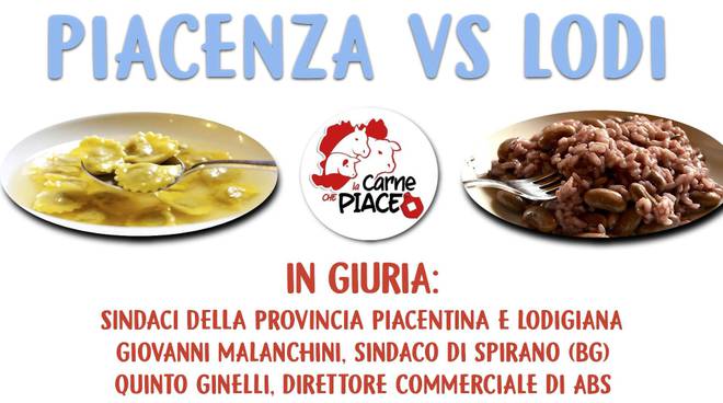 Sfida culinaria Piacenza vs Lodi
