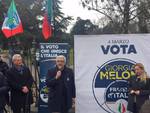 Giorgia Meloni a Piacenza