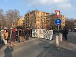 Manifestazione antifascista degli antagonisti