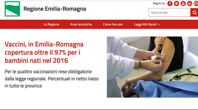 Sito Regione