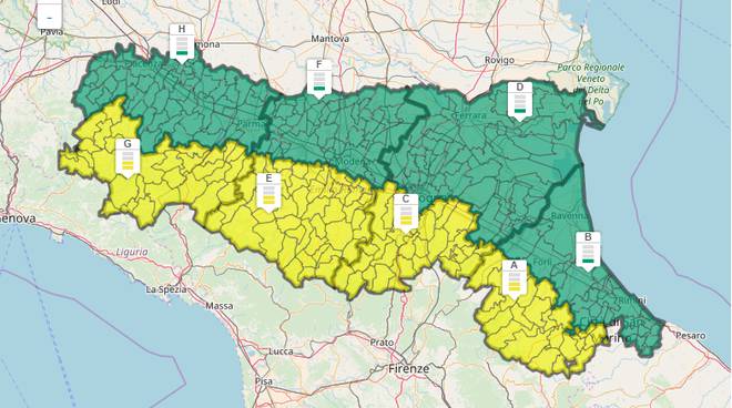 Mappa idrogeologica 30/03/2018