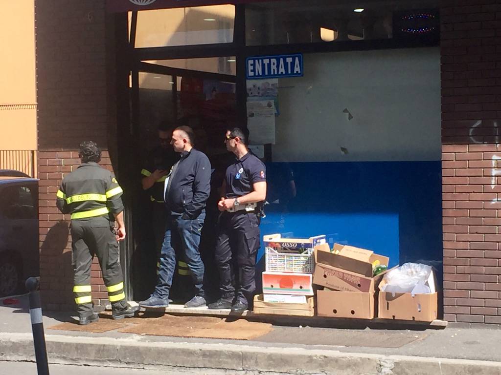 Controlli zona della stazione