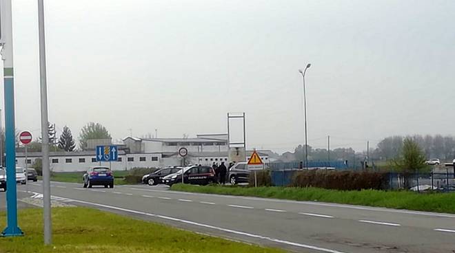 Il presidio dei carabinieri