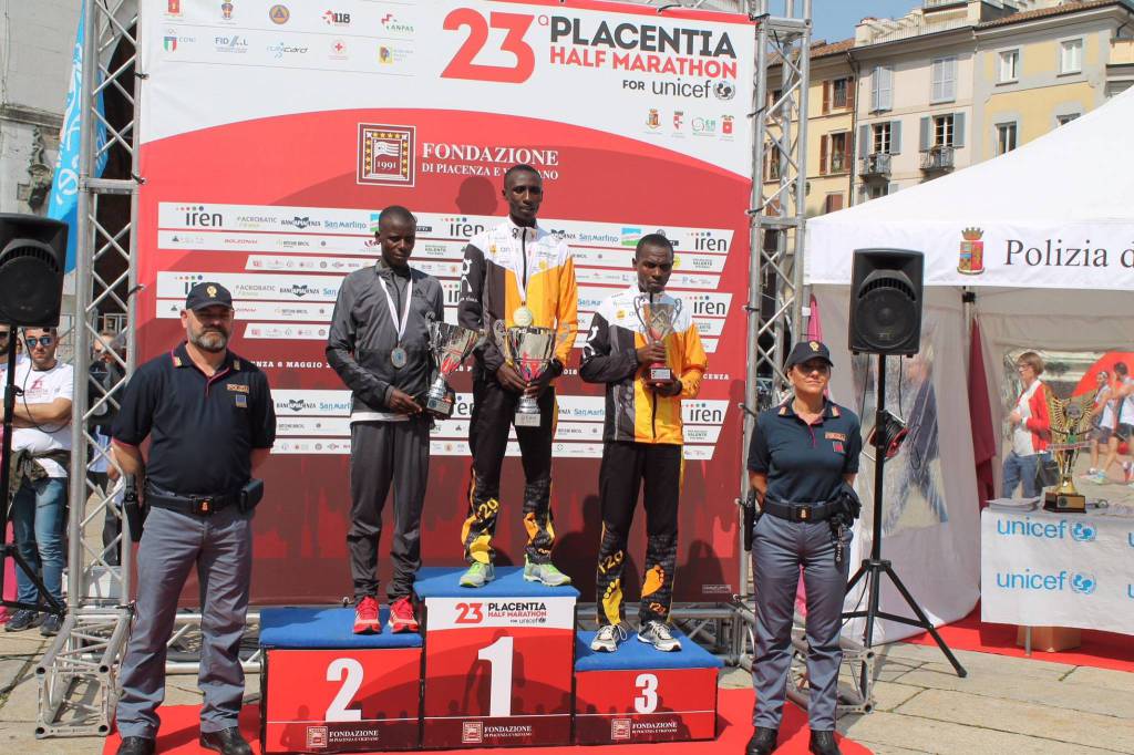 I vincitori della Placentia Half Marathon 2018