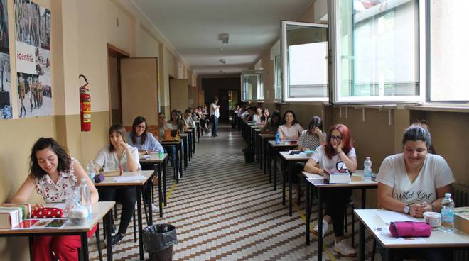 Esame di maturità al liceo Colombini