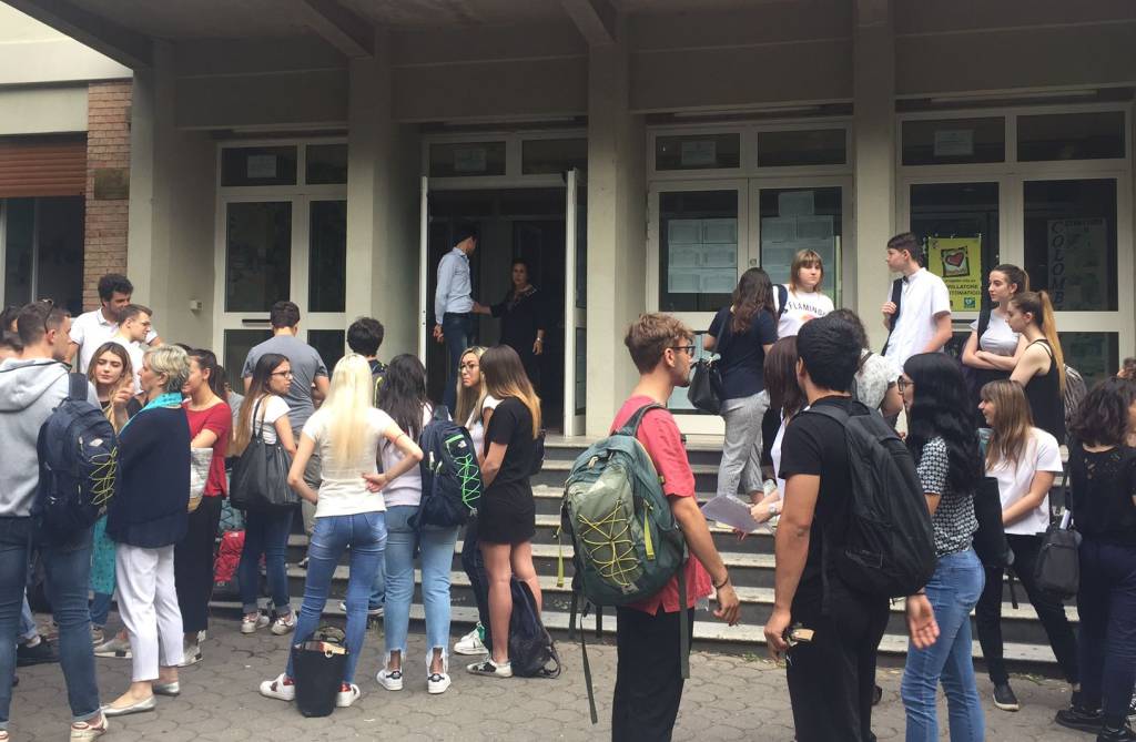 Esame di maturità al liceo Colombini