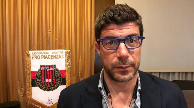 Il tecnico del Pro Piacenza Giannichedda