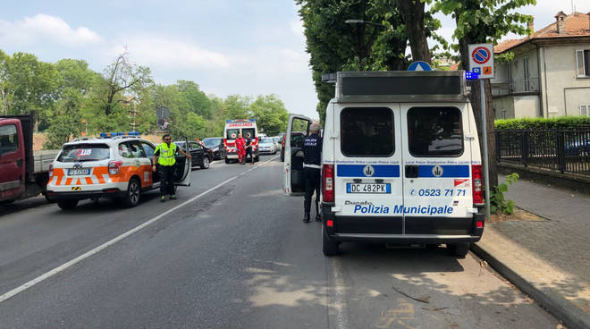 L'incidente in via IV Novembre