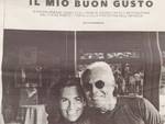 Pagina di Repubblica con Giorgio Armani