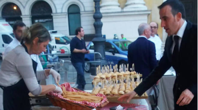 I salumi piacentini alla Cena dei Mille a Parma