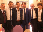 Nella foto, da sinistra, Polidoro, Bossalini, Sandro Cuomo, Giuseppe Rossano, Ballani e Valerio Cuomo