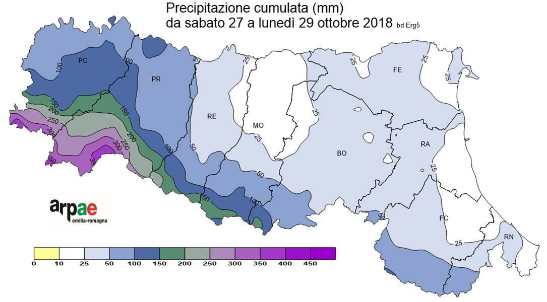 precipitazioni Arpae