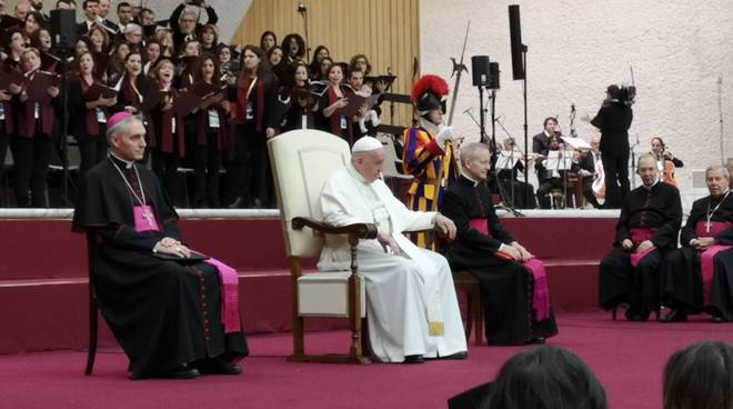 Coro Vallongina in Vaticano