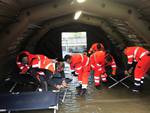 L'esercitazione sul Nure in caso di alluvione