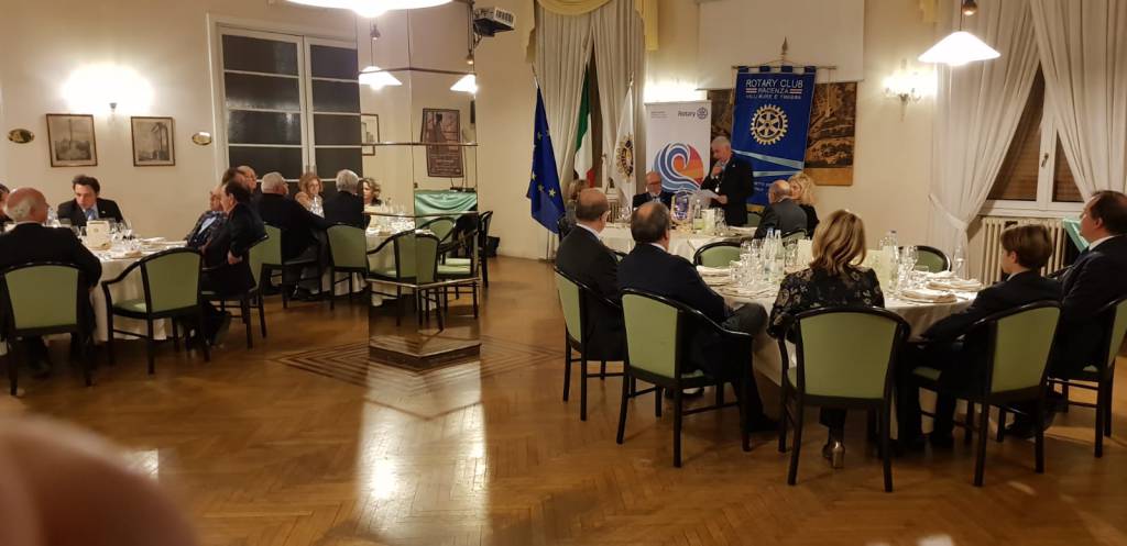 Visita del Governatore Rizzini al Rotary Valli Nure e Trebbia