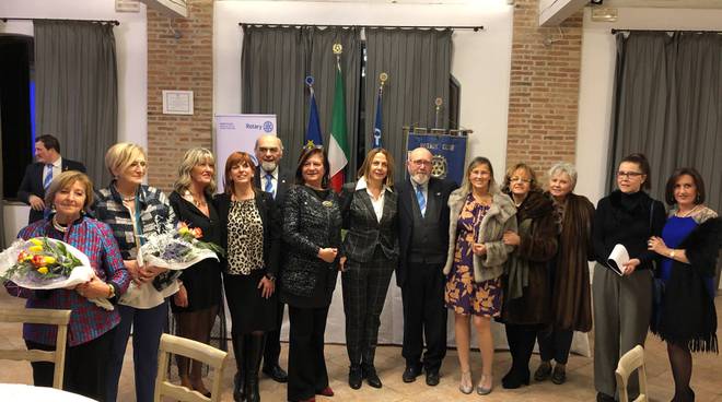 il Governatore Renato Rizzini in visita al Rotary Club Fiorenzuola d'Arda