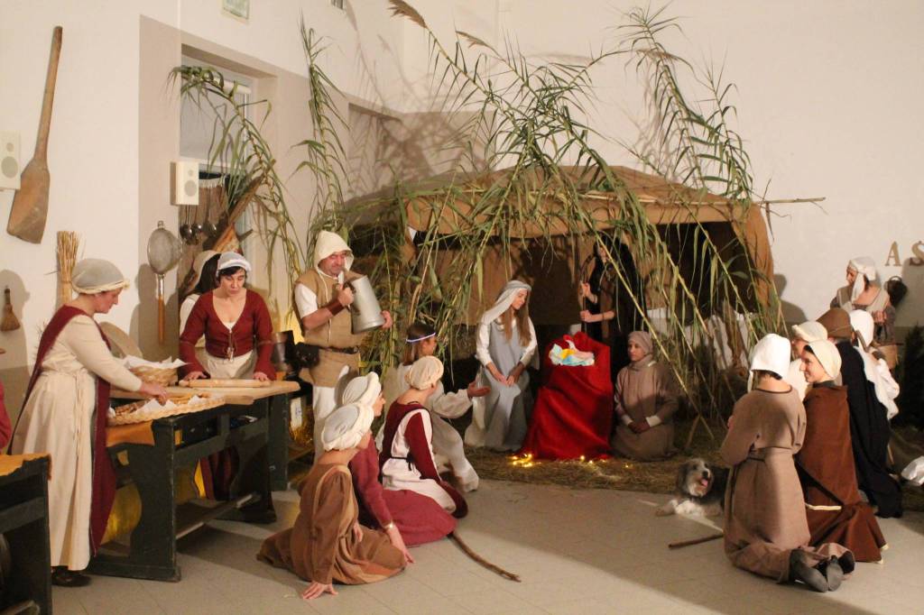 Il presepe vivente al "Vittorio Emanuele"