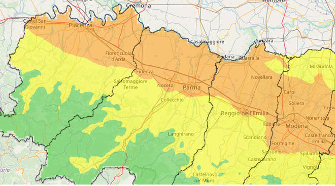 La mappa della qualità dell'aria