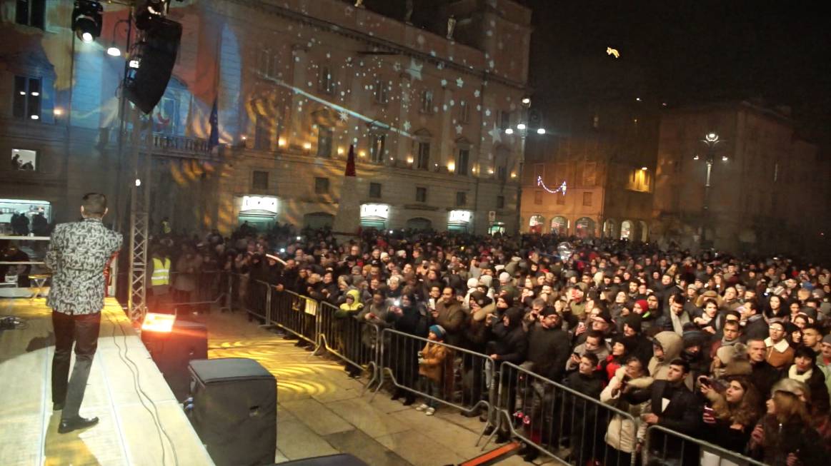 La Festa di Capodanno 2019 in piazza Cavalli