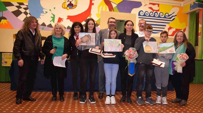 Vincitori e organizzatori dell'evento Rotary Valtidone