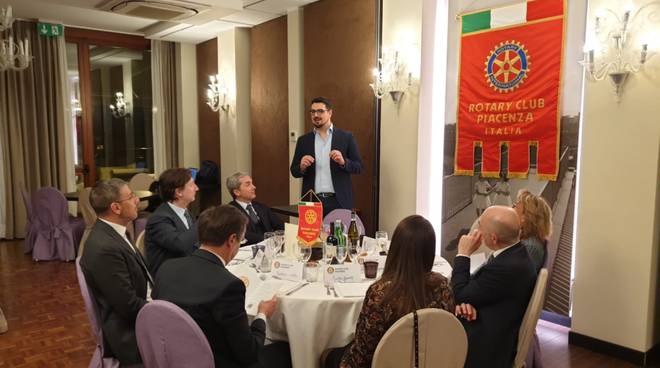 Conviviale Rotary con Tiziano Tassi