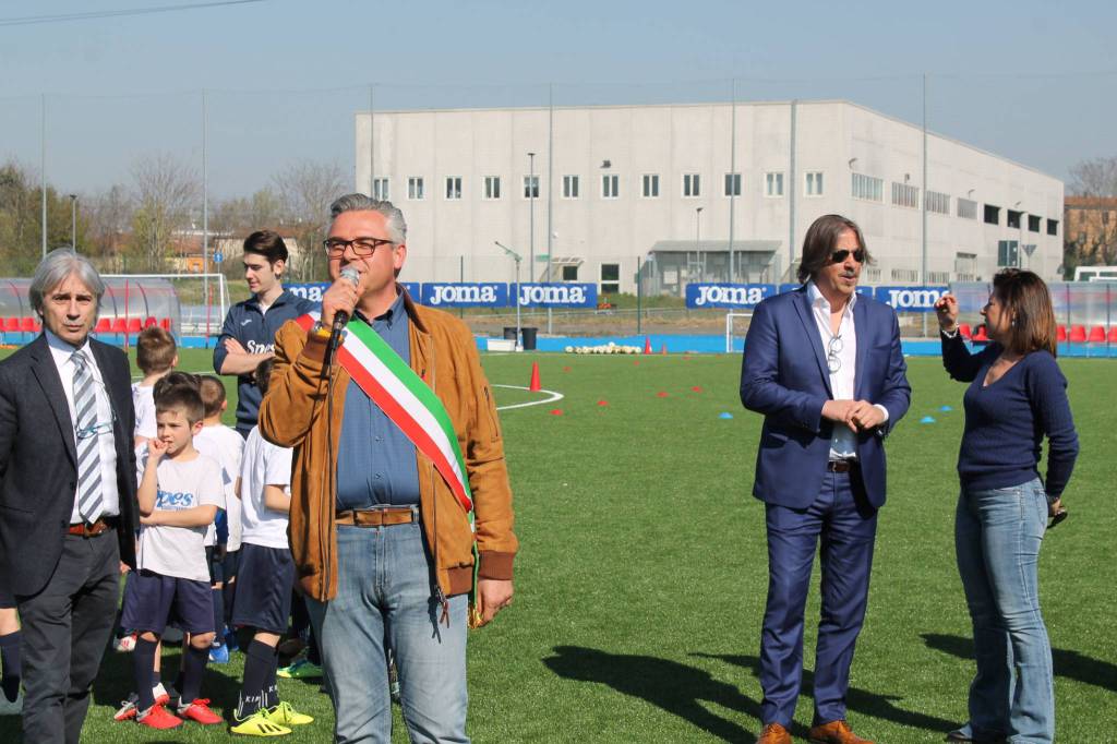 Il nuovo centro sportivo della Spes Borgotrebbia