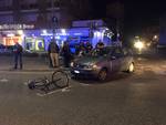 incidente ciclista in via Bolzoni