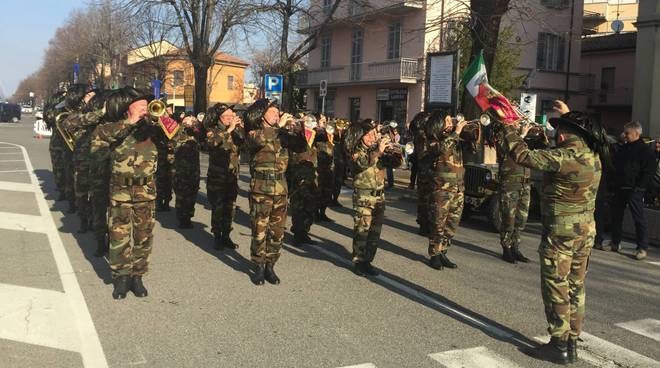 La Fanfara dei Bersaglieri a Cadeo