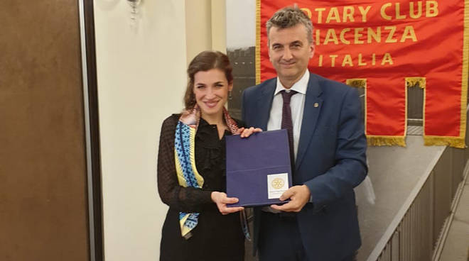 Giuseppina Bridelli al Rotary