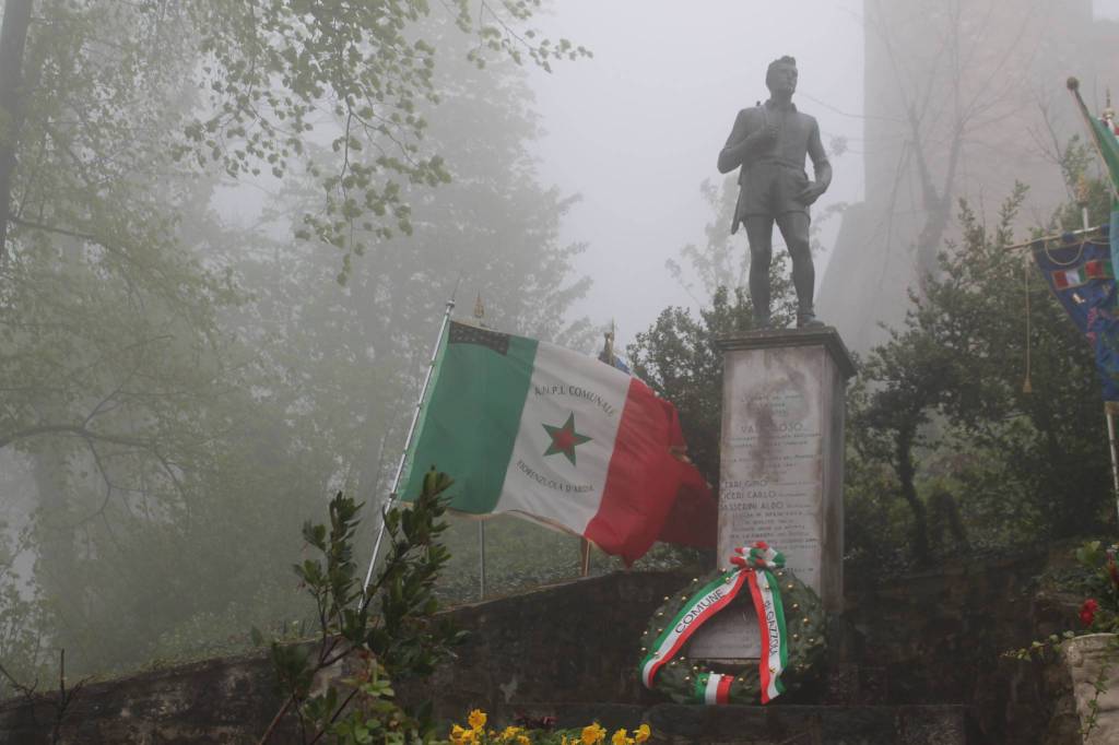 La commemorazione della battaglia partigiana di Monticello