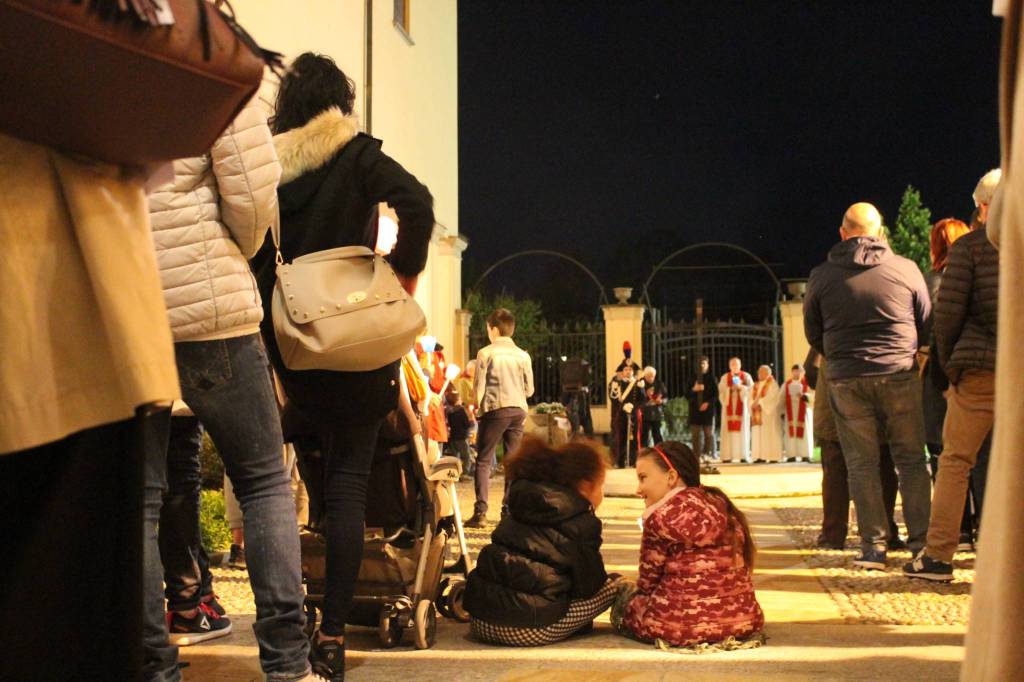 La via Crucis in centro a Piacenza