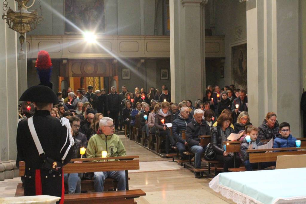 La via Crucis in centro a Piacenza