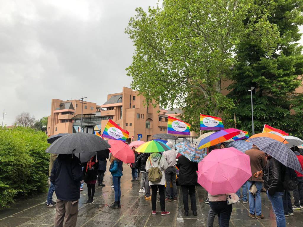 Il corteo dei diritti in cammino