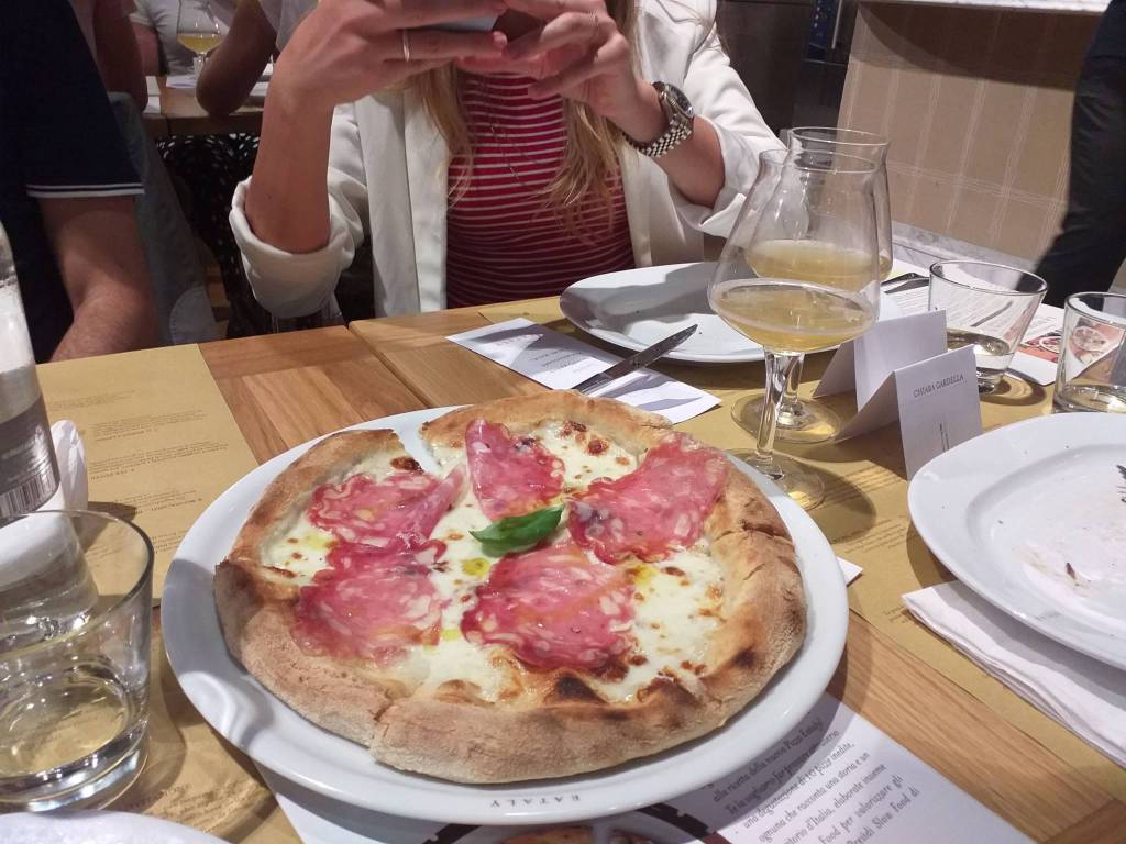 Degustazione pizze Eataly e Slow Food