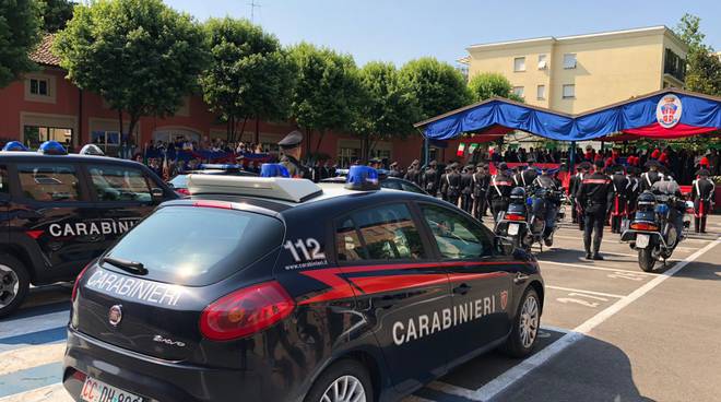 La festa dell'Arma dei carabinieri a Piacenza 