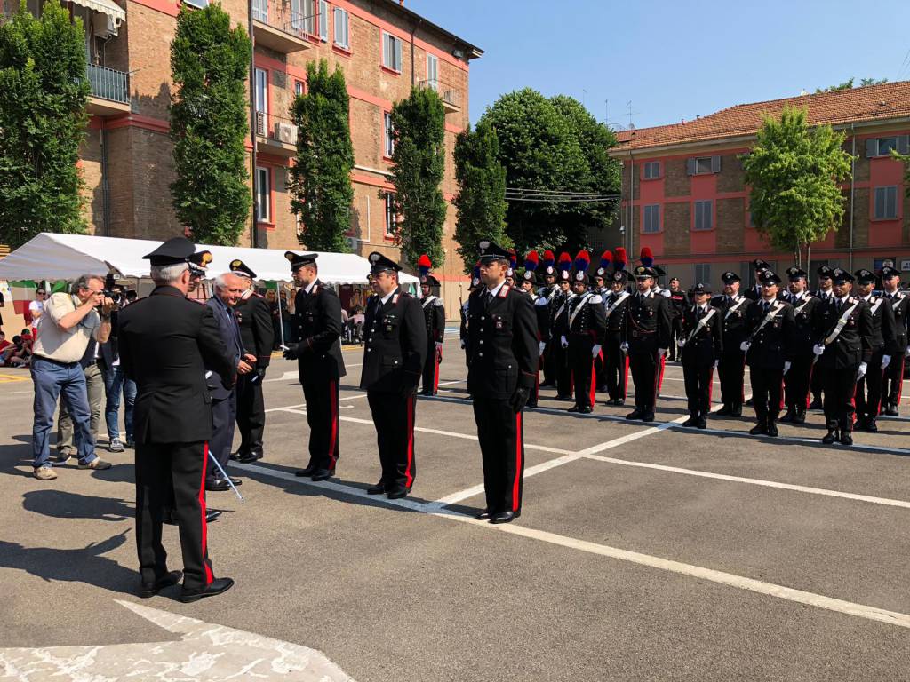 La festa dell'Arma dei carabinieri a Piacenza 