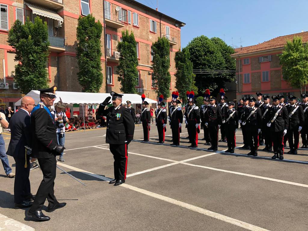 La festa dell'Arma dei carabinieri a Piacenza 