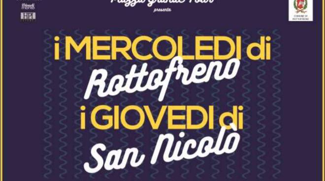 Locandina I “Mercoledì di Rottofreno e i giovedì di San Nicolò”