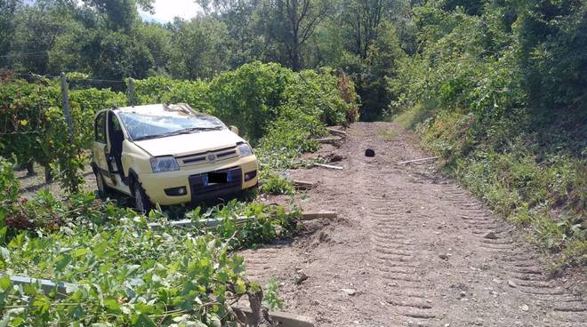 incidente a Trebecco di Nibbiano