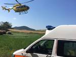 Soccorso Alpino in azione sulla Pietra Parcellara