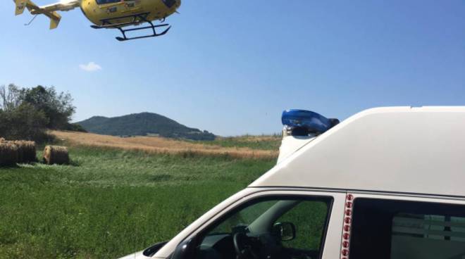 Soccorso Alpino in azione sulla Pietra Parcellara