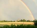 Temporali, grandine e arcobaleno