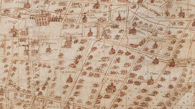 Mappa Piacenza antica