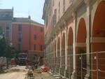 Piazza Duomo trasformata in cantiere 