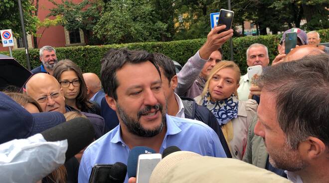 Matteo Salvini a Caorso