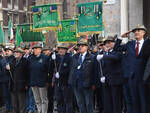 La prima giornata del raduno degli alpini