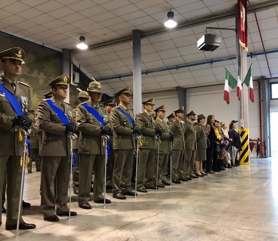 Passaggio di consegne al Polo nazionale rifornimenti a Piacenza