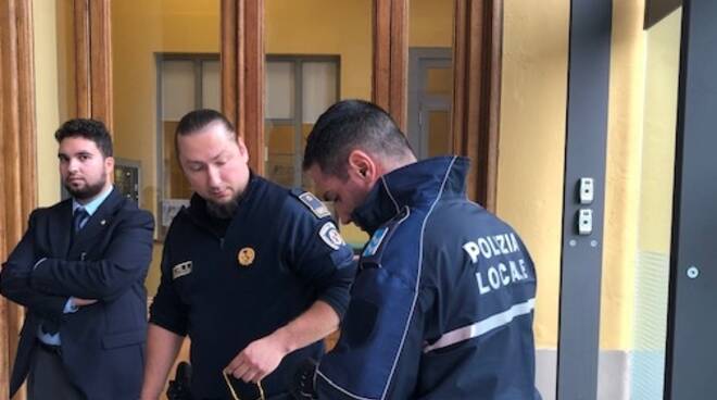 Polizia Municipale interviene in ospedale