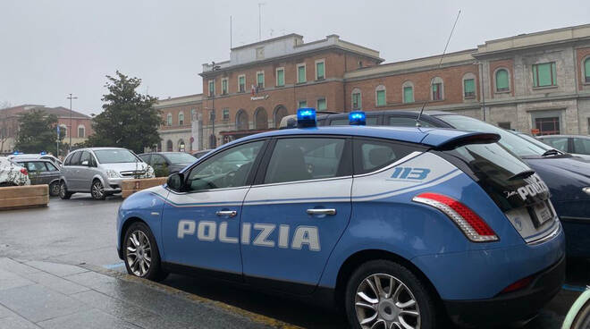 Controlli forze dell'ordine in centro storico